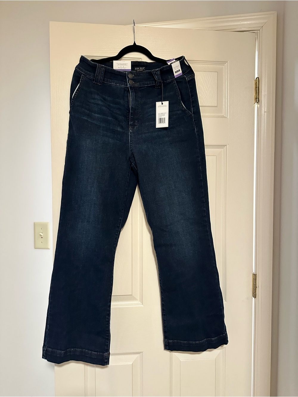 NWT Judy Blue High Rise Wide Leg Jeans